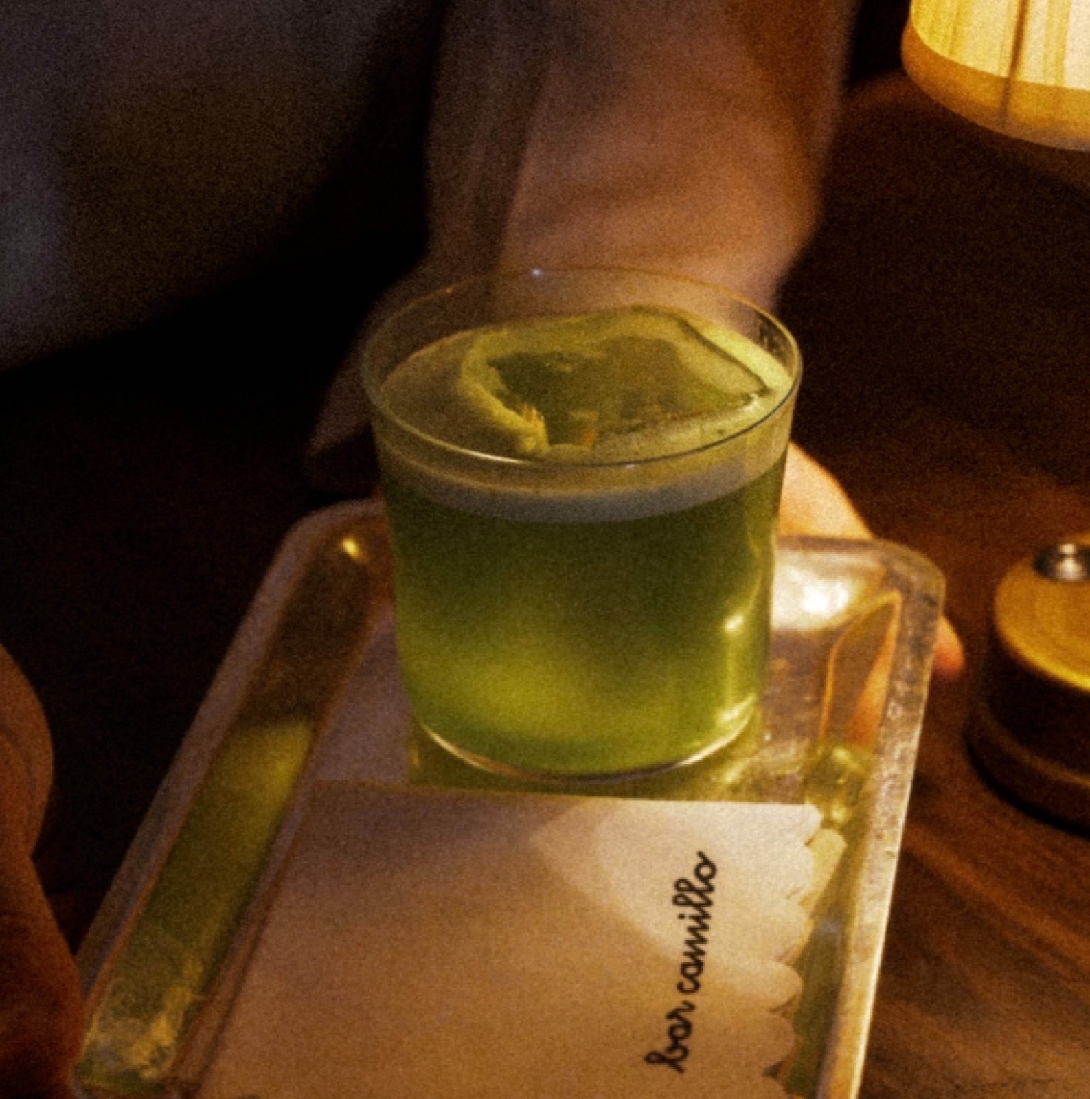 Bar Camillo 的桌边酒饮